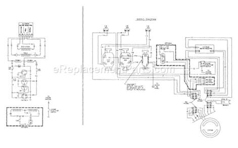 Page B Diagram and Parts List for 5560-0  Briggs and Stratton Generator